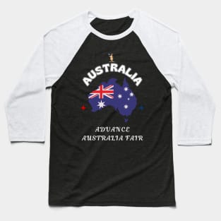 Australian Pride, Advance Australia Fair Baseball T-Shirt